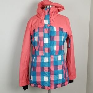 Pwdr Room vintage checkered womans coat S